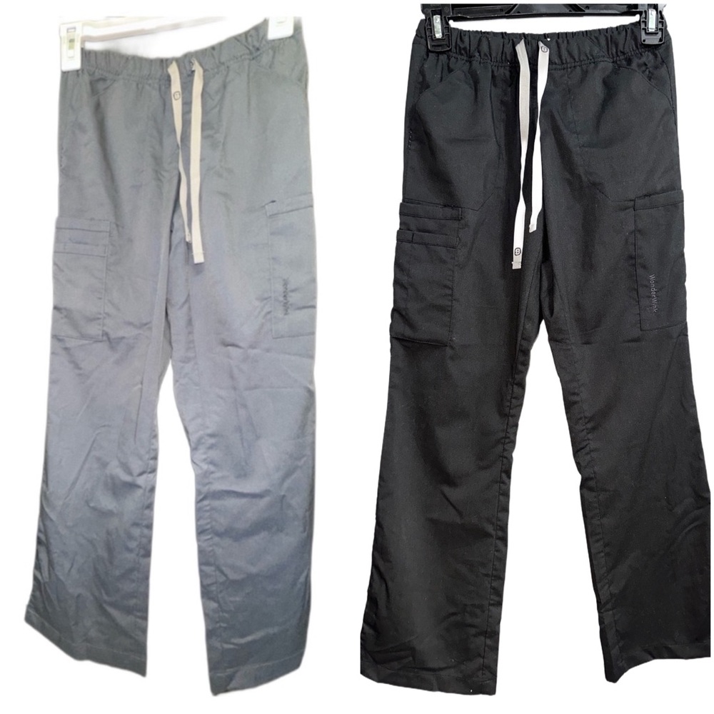 💙❤️ Black and Gray scrub pant